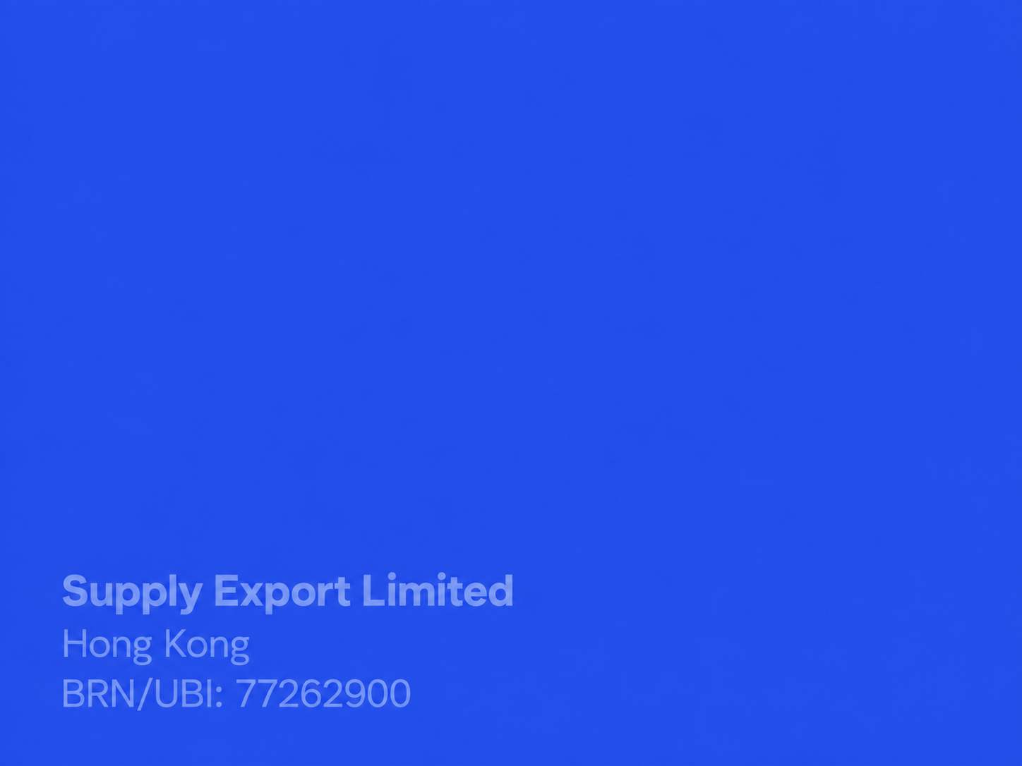 Company information